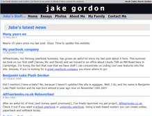 Tablet Screenshot of jakeg.co.uk